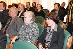 Awarding Margarita Siourina at International Festival of Good Works, Moscow
