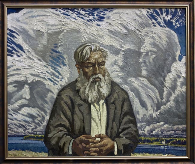 Margarita Siourina. «Cloud-Thoughts. Portrait of A.P. Kibalnikov», 2013