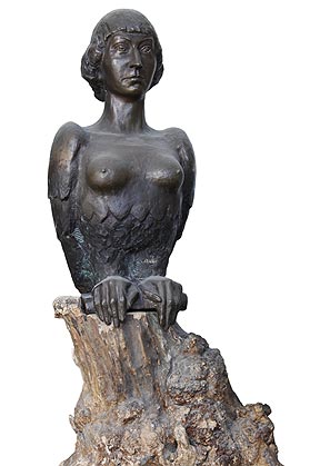 V.S. Piliper. Phoenix Bird. Bronze. 1990