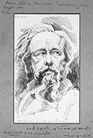 Margarita Siourina «Portrait of Alexander Solzhenitsyn»