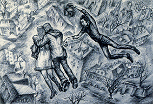 Yury Zemlyanukhin. Illustration to L. Engibarov's short story «Thief»